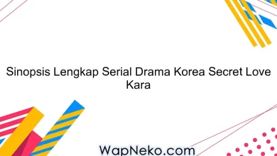 Sinopsis Lengkap Serial Drama Korea Secret Love Kara